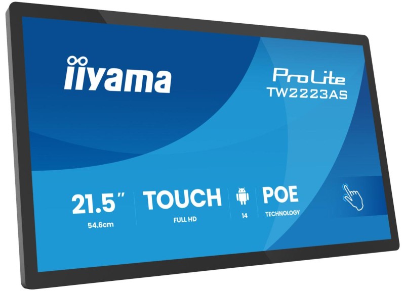 iiyama TW2223AS-B3P Signage Display Interactive flat panel 54.6 cm (21.5