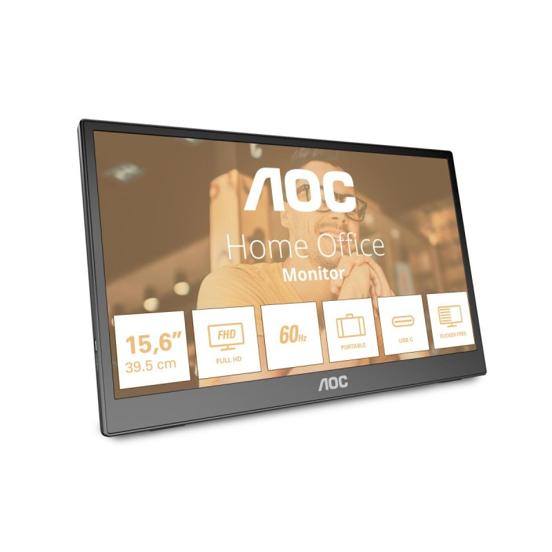 AOC T2 16T3EA computer monitor 39.6 cm (15.6