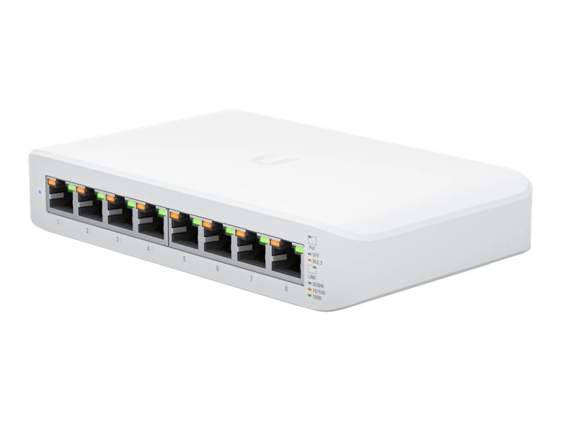 8P Ubiquiti UniFi USW-LITE-8-POE 52W