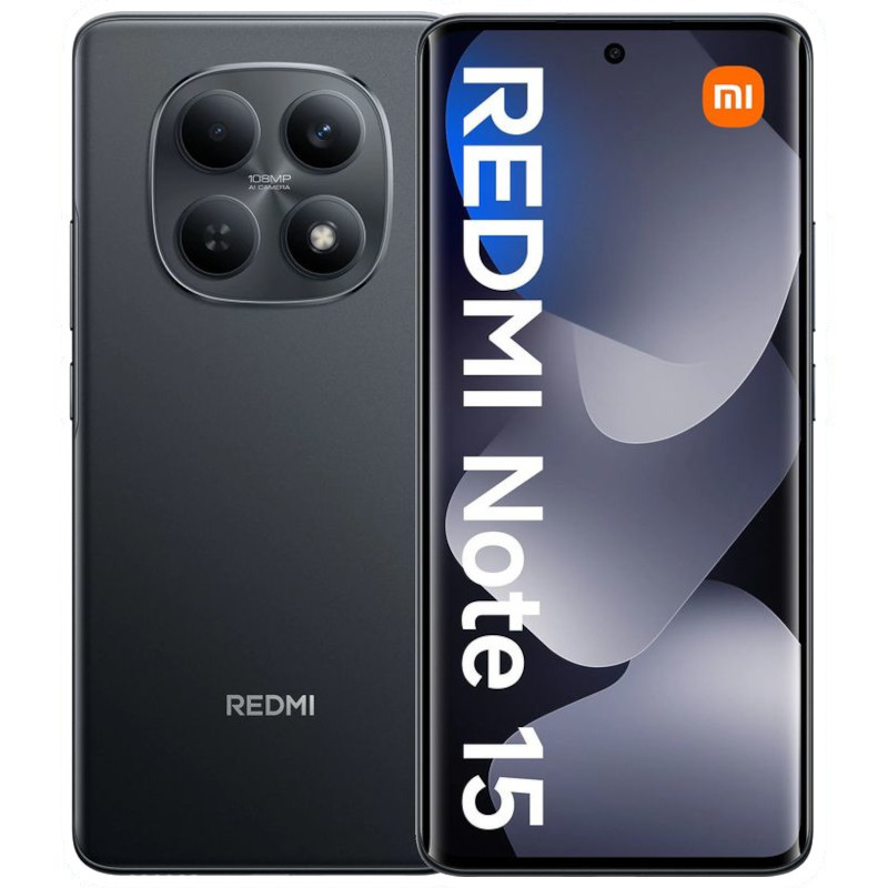 Xiaomi Redmi Note 15 4G Dual Sim 8GB RAM 256GB - Black