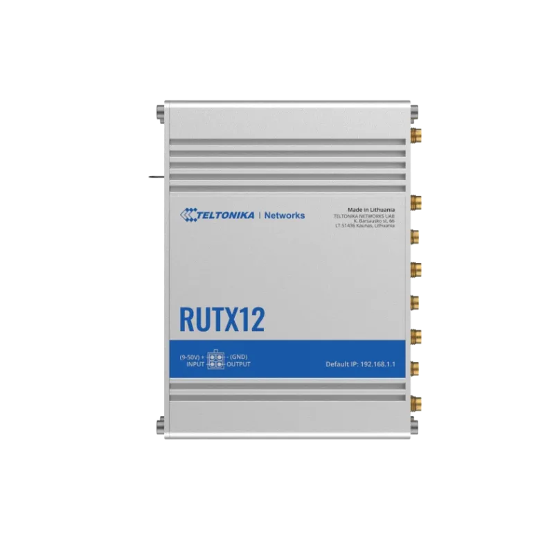 Teltonika RUTX12 Dual LTE Cat 6 Router