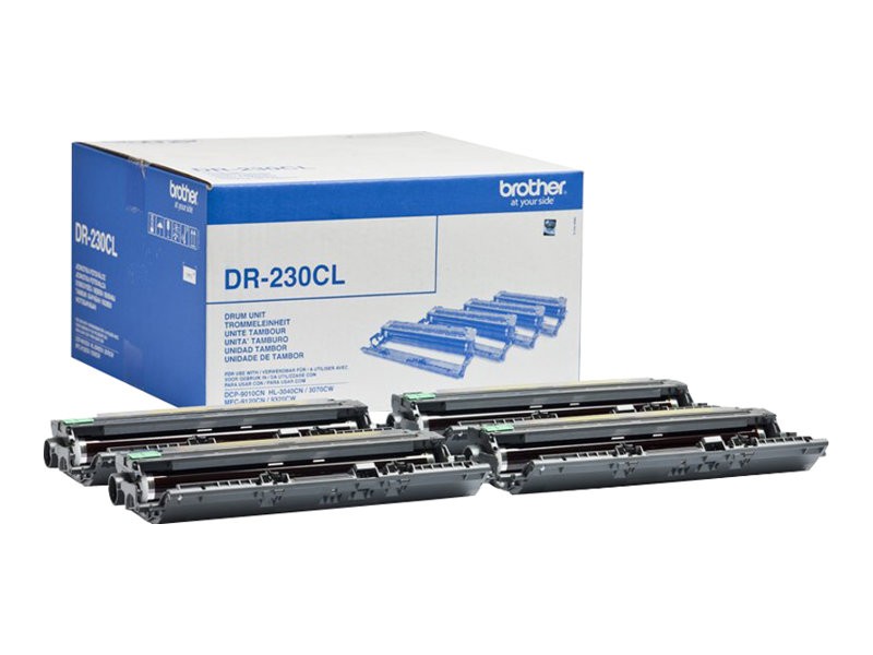 Brother DR230CL - Black, yellow, cyan, magenta