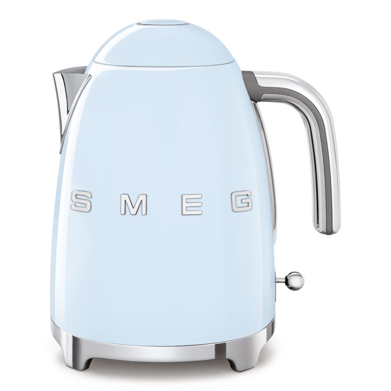 SMEG 50's Style Kettles KLF03PBEU Pastel Blue, 1.7 L, 2400 W, Blue, Stainless steel, Water level indicator, Overheat protection