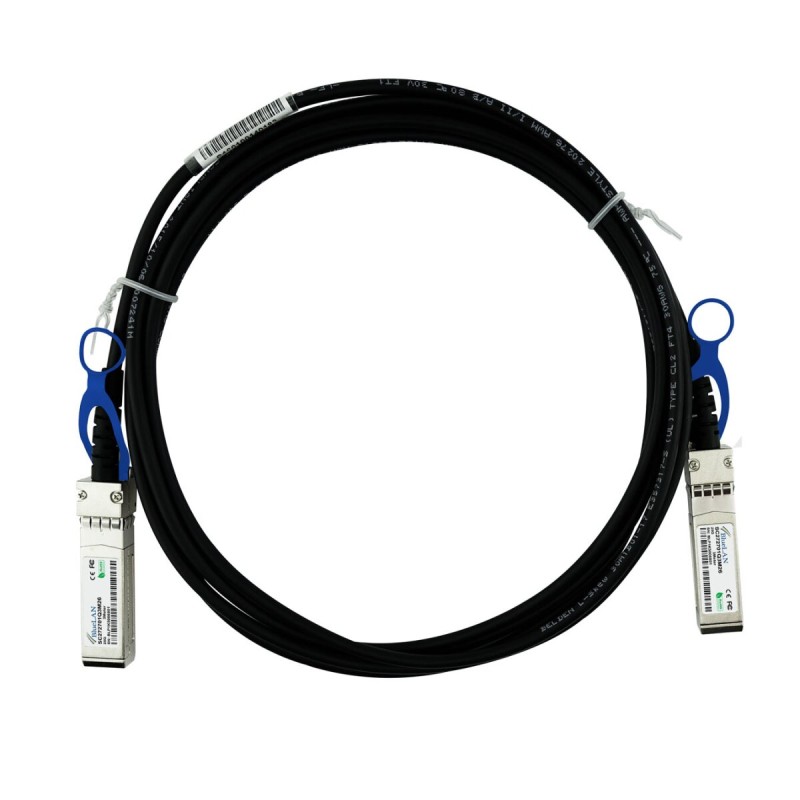 Ubiquiti 25GBase direct attach cable - 50 cm - black