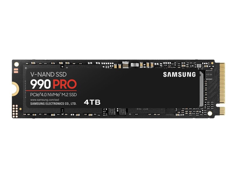 Samsung 990 PRO 4 TB M.2 PCI Express 4.0 NVMe V-NAND MLC