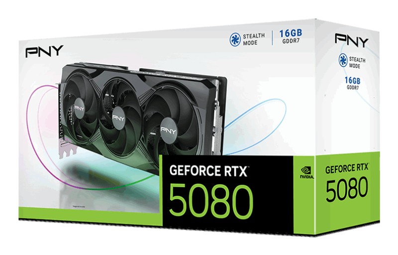 PNY GEFORCE RTX 5080 16GB Triple Fan