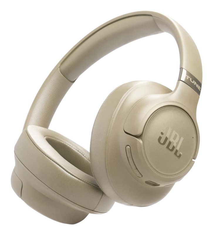 JBL Tune 780NC Headset Wired & Wireless Head-band Calls/Music USB Type-C Bluetooth Beige