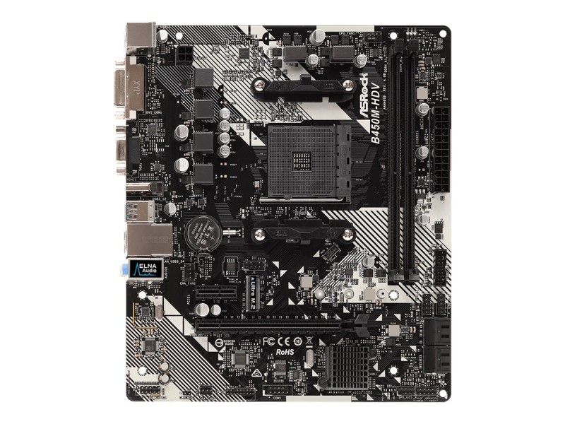 ASRock AM4 B450M-HDV R4.0 uATX