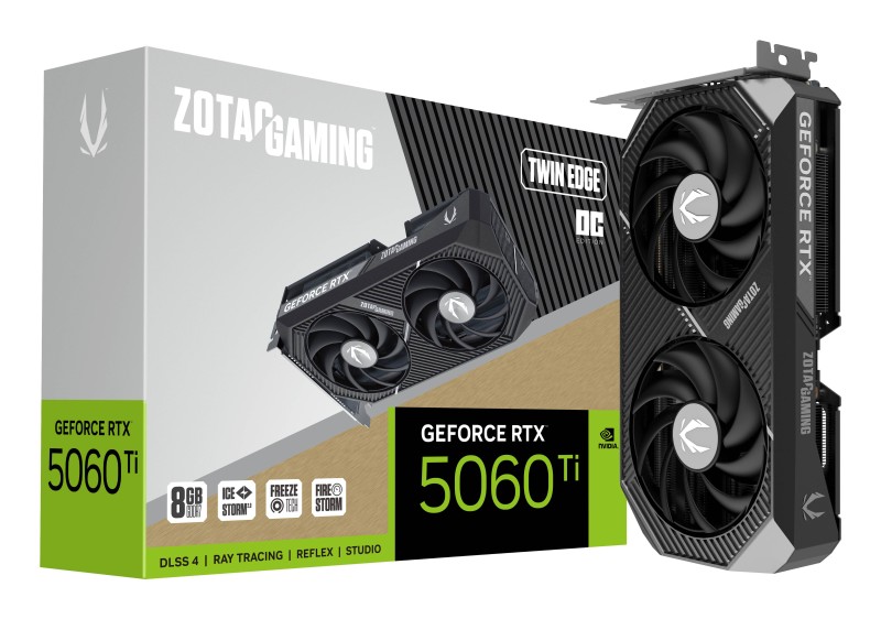 RTX 5060 TI 8GB Zotac Twin Edge OC 8GB GDDR7