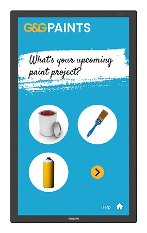 Philips 3000 series 24BDL3751T/00 Signage Display Interactive flat panel 60.5 cm (23.8