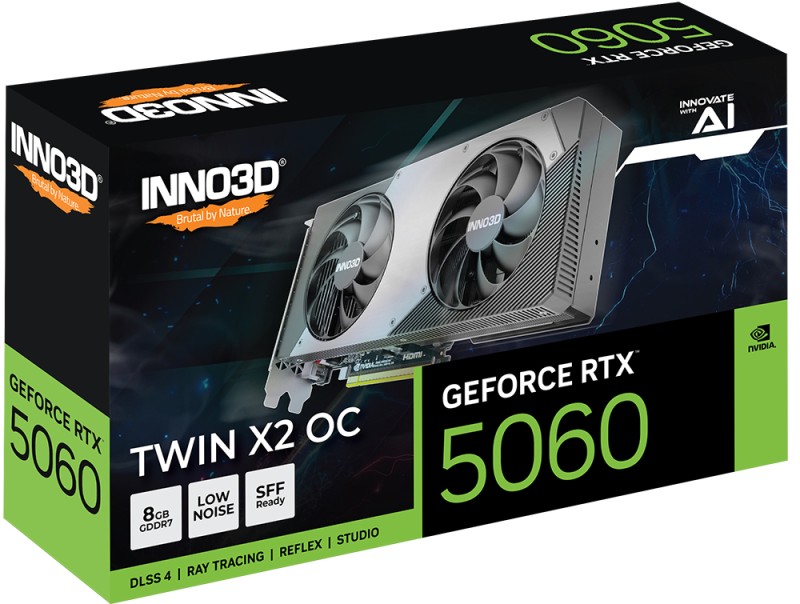 RTX 5060 8GB Inno3D Twin X2 OC GDDR7