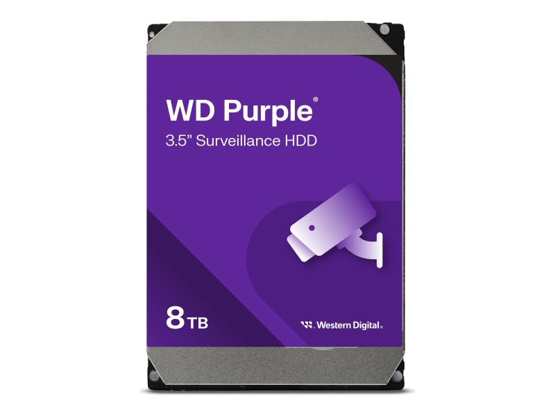 WD Purple  8TB 5400RPM SATA-3 256MB Surveillance