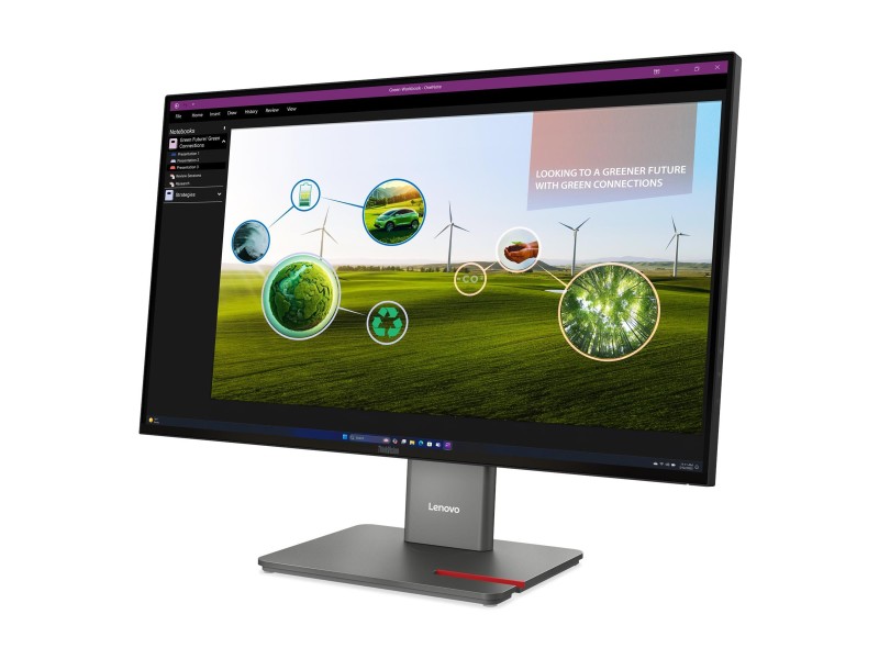 Lenovo Monitor 64A7GAT6EU / P27Q-40 Black 27 