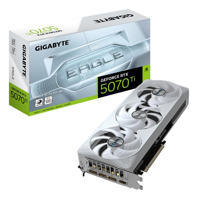 GIGABYTE GeForce RTX 5070 Ti EAGLE OC ICE SFF 16G Graphics Card
