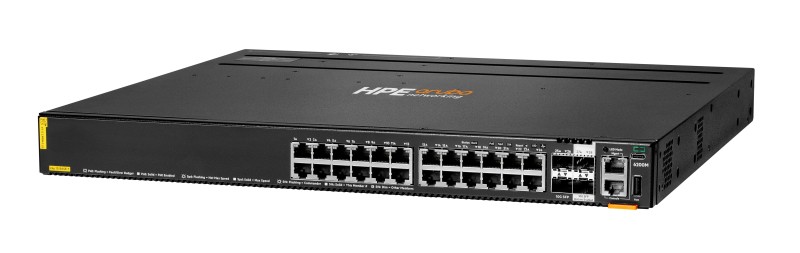 Aruba Networking CX 6200M 24G Class4 PoE 4SFP+ Switch