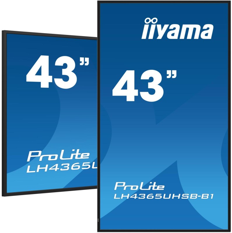 iiyama LH4365UHSB-B1 Signage Display Kiosk design 108 cm (42.5