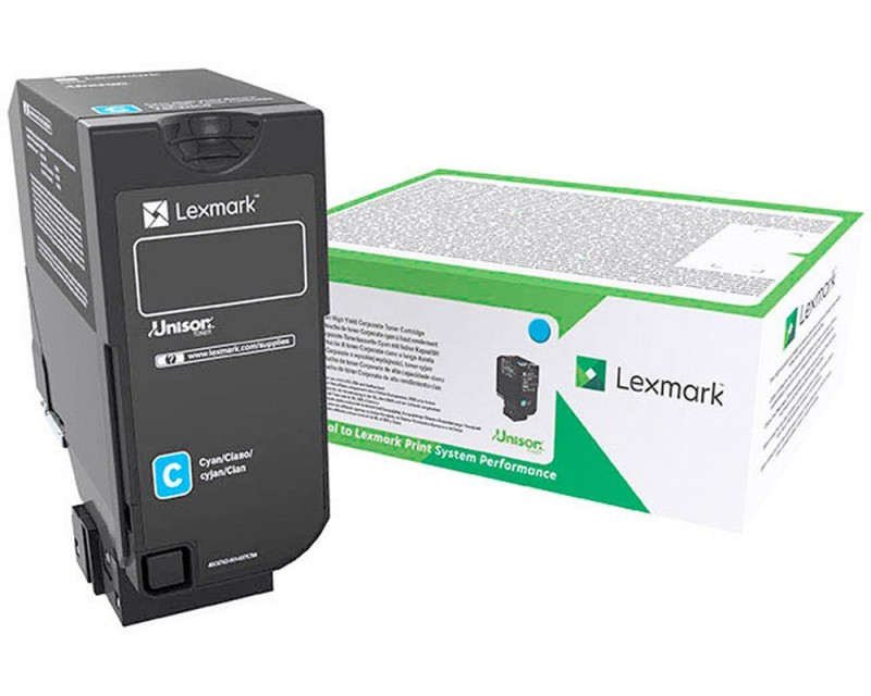 Lexmark Toner High Yield - cyan - original
