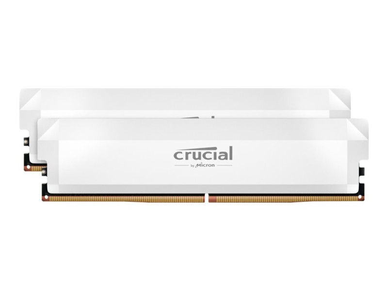 Crucial Pro DDR5-6000 32GB Kit (2x 16GB) OC Gaming White