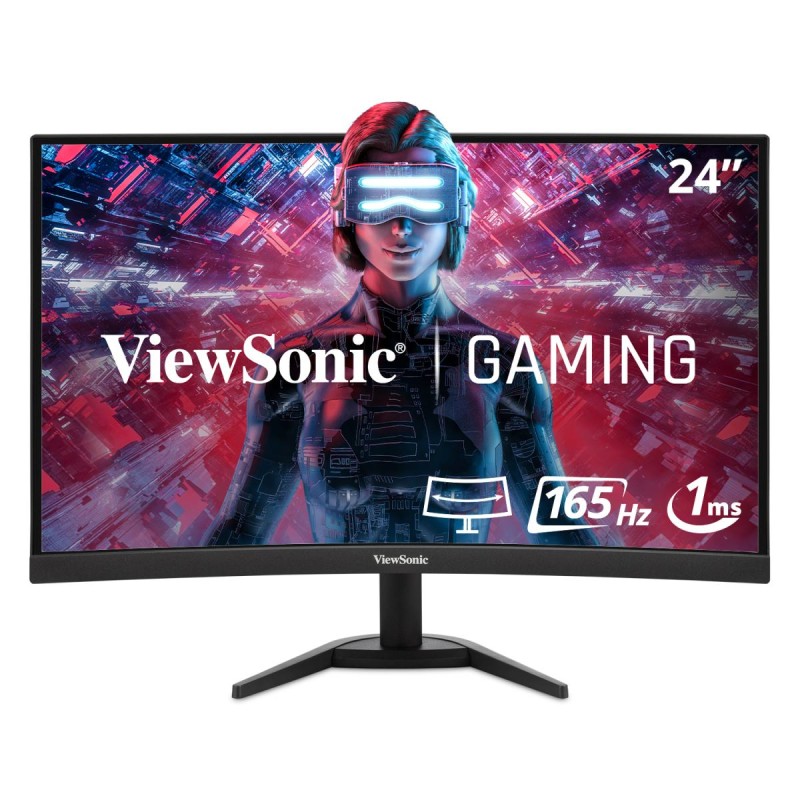 Viewsonic VX Series VX2468-PC-MHD LED display 61 cm (24