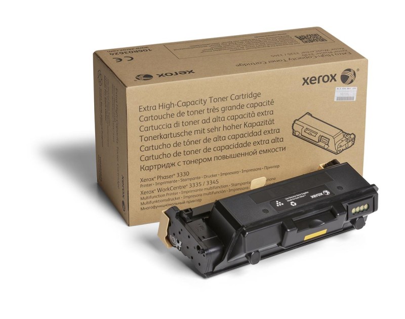 Xerox Genuine Phaser® 3330, WorkCentre® 3300 Series Black Extra High capacity Toner Cartridge (15000 Pages)