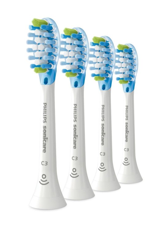 Philips Sonicare C3 Premium Plaque Defence HX9044/17 4x White sonic toothbrush heads
