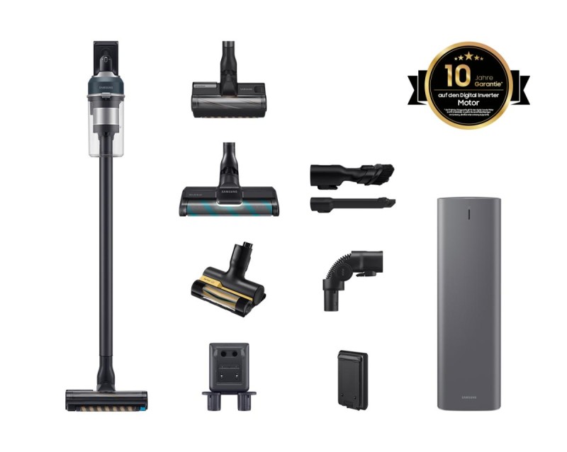 Samsung VS20C85G4PB 2-in-1 stick vacuum Battery Dry Micro Bagless 550 W Blue