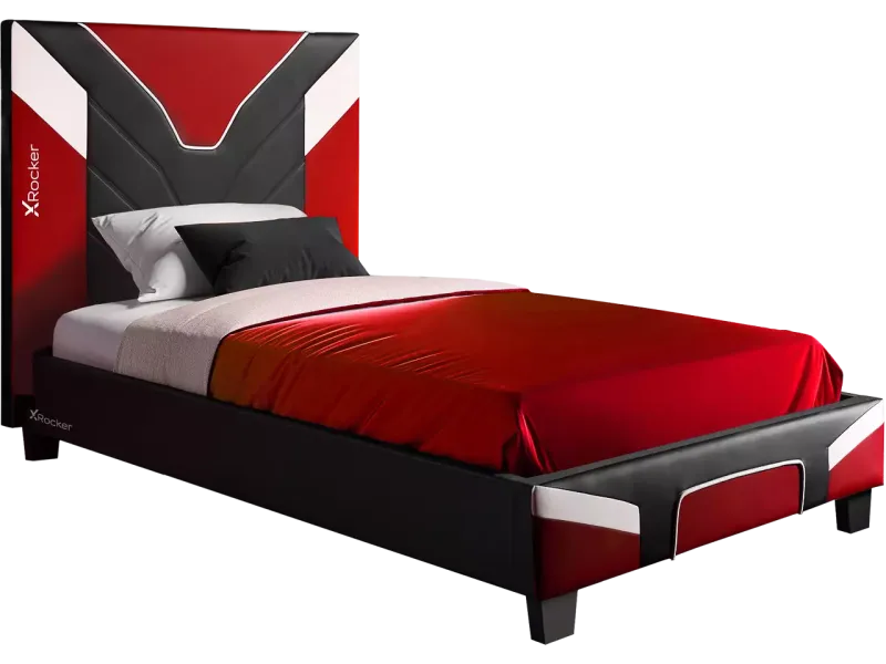XROCKER CERBERUS MKII GAMING BED RED 2023081 90x190cm PU leather 180kg