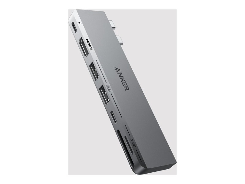 Anker 547 Hub USB-C, 7-in-2 - 3 x USB-C + 2 x USB + 1 x HDMI - Desktop