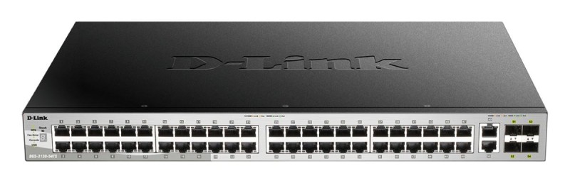D-Link DGS-3130-54TS/E network switch Managed L3 Gigabit Ethernet (10/100/1000) Grey