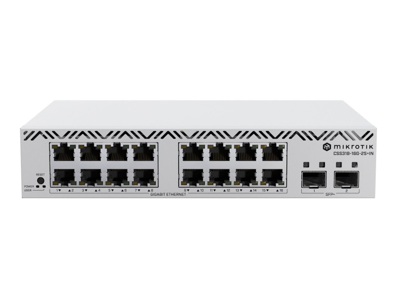 MikroTik CSS318-16G-2S+IN, 1000 Mbps