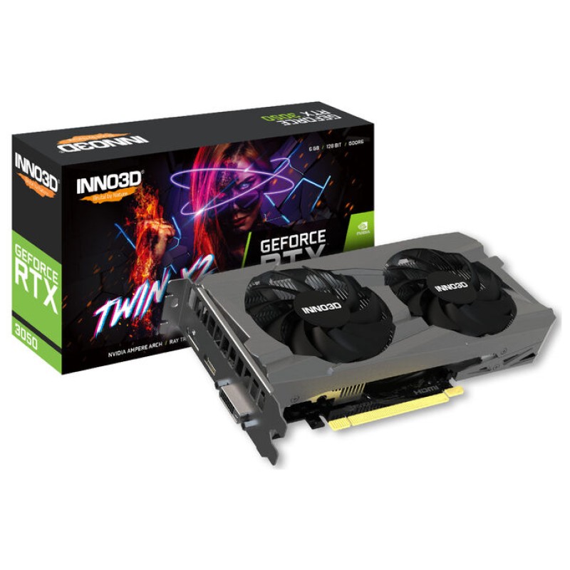 RTX 3050 6GB Inno3D Twin X2 GDDR6