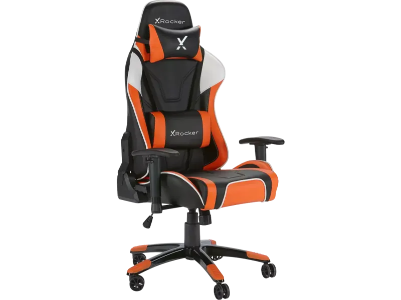 X Rocker AGILITY GAMING CHAIR ORANGE