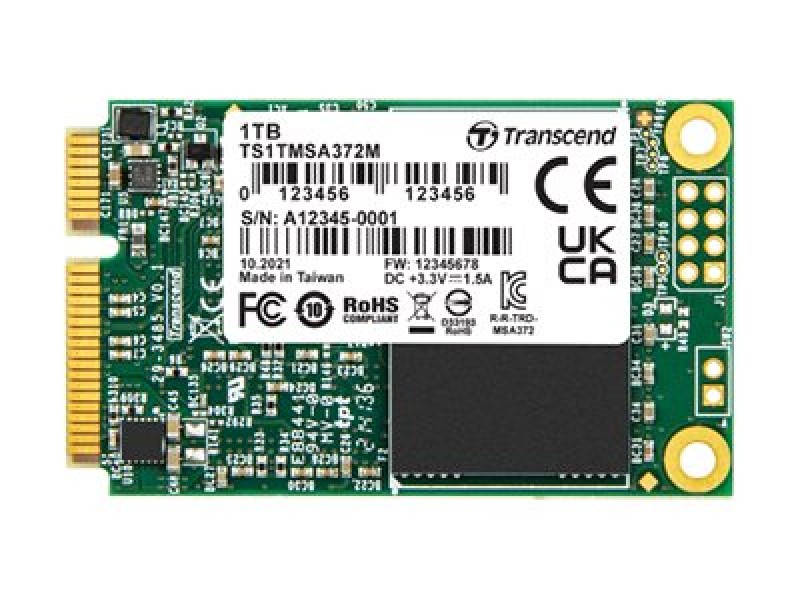 TRANSCEND 256GB mSATA SSD SATA3 MLC WD-15