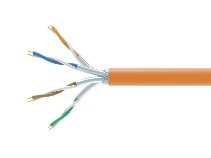 Equip 404553 networking cable Orange 1000 m Cat7 S/FTP (S-STP)