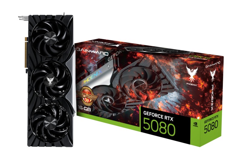 RTX 5080 Gainward Phoenix GS 16GB GDDR7 3 Fan