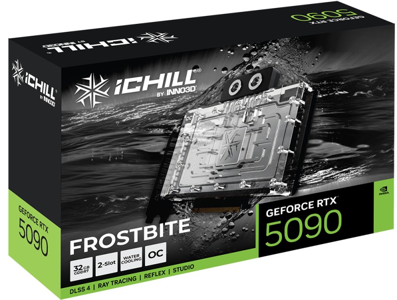 Inno3D iChiLL GeForce RTX 5090 FROSTBITE 32GB