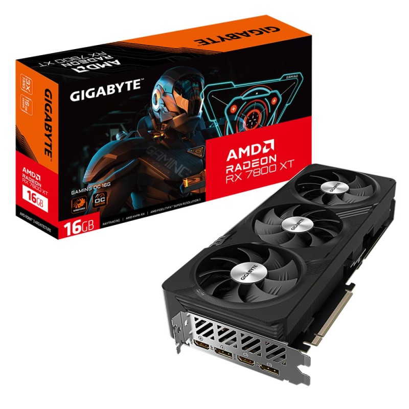 GIGABYTE GAMING Radeon RX 7800 XT OC AMD 16 GB GDDR6