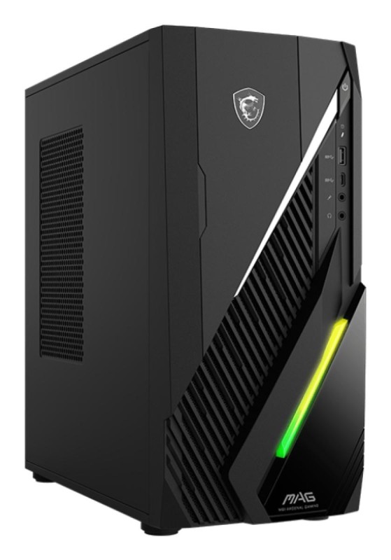 MSI MAG Infinite E1 14NUC5-023AT Intel® Core™ i5 i5-14400F 16 GB DDR5-SDRAM 1 TB SSD NVIDIA GeForce RTX 4060 Ventus Windows 11 Home Desktop PC Black
