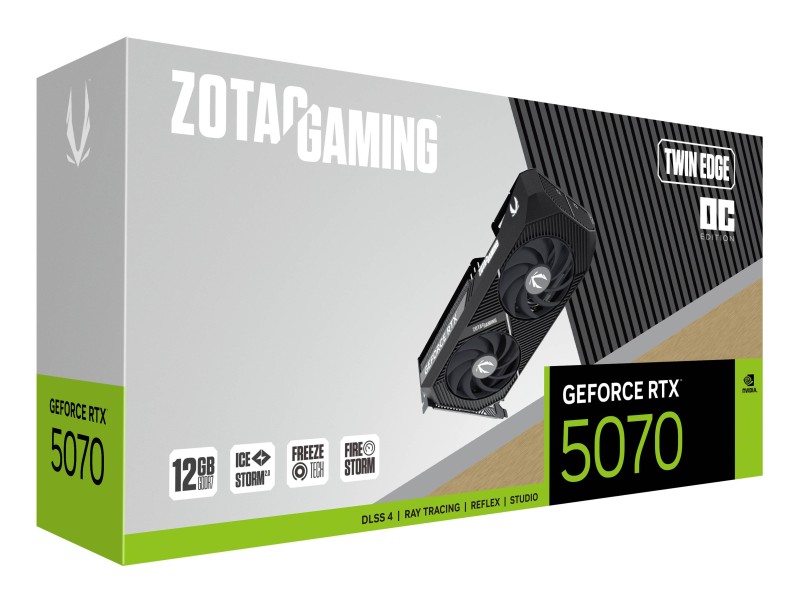 RTX 5070 12GB Zotac TWIN EDGE OC GDDR7