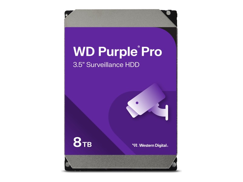 WD Purple Pro 8TB 7200RPM SATA-3 256MB Video