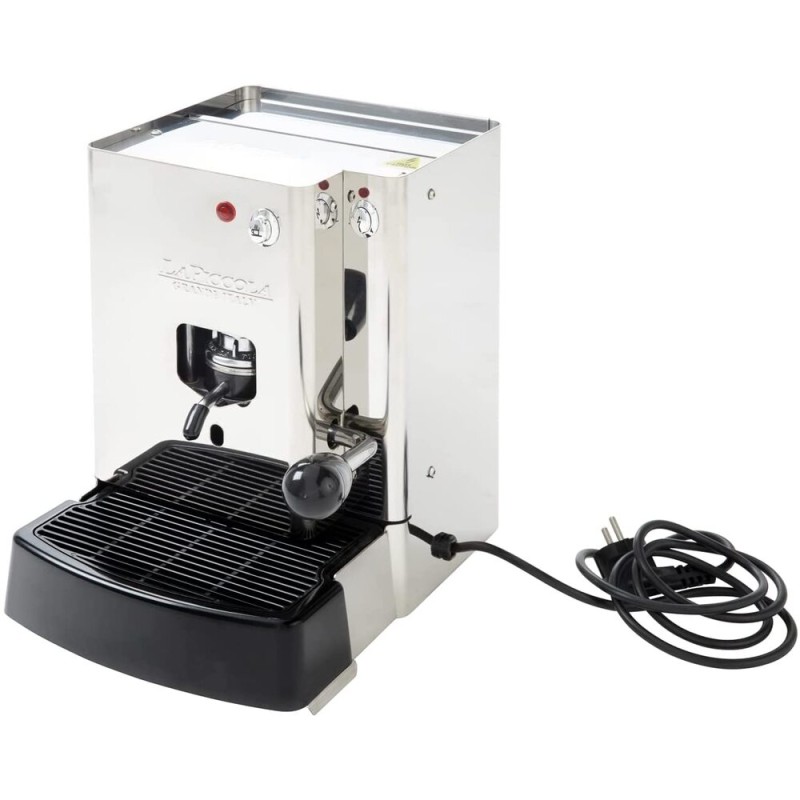 La Piccola Espressomaschine fr ESE-Pads Sara Classic Edelstahl