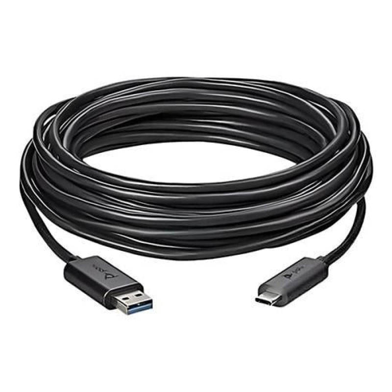 HP Poly Active Optical USB 3.1 Cable (10M) USB cable USB 3.2 Gen 1 (3.1 Gen 1) USB A USB C Black