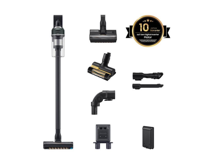 Samsung VS20C85G2TN 2-in-1 stick vacuum Battery Dry Bagless Chrome, Black 2200 Ah