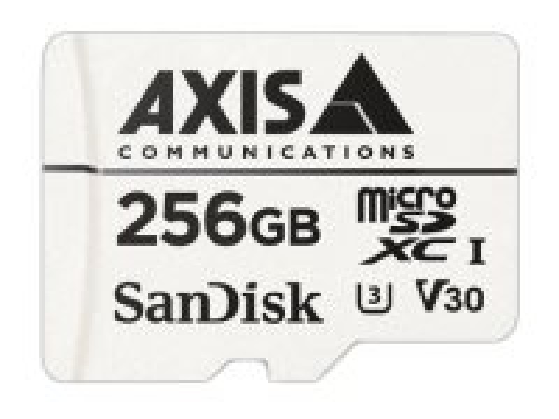Axis Surveillance - Flash memory card (microSDXC to SD adapter included)