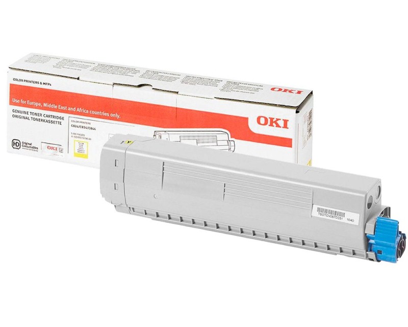 Oki Toner gelb 47095701