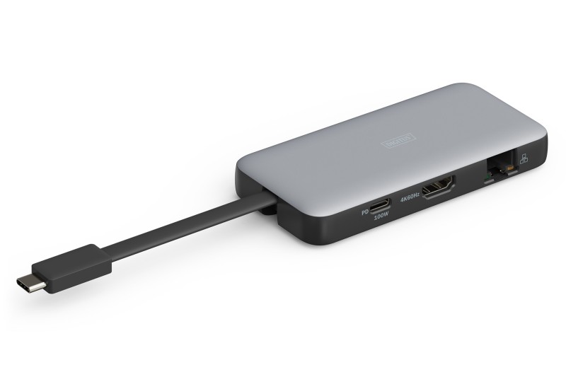 DIGITUS USB-C Travel Docking Station 7-Port