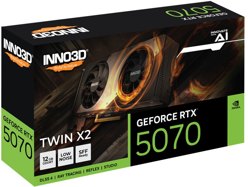 Inno3D Geforce RTX 5070 TWIN X2