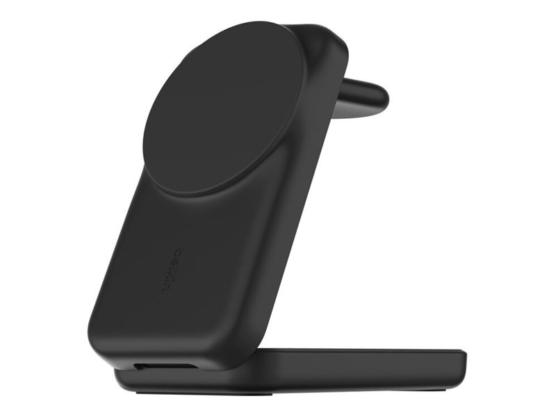 Belkin UltraCharge 25W Qi2 magn. 3-in-1 Lad.klappb.sw. WIZ036kqBK