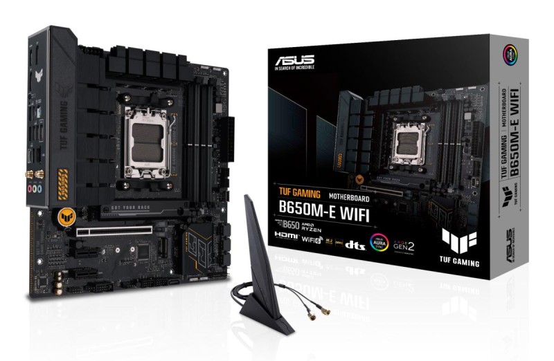ASUS TUF GAMING B650M-E WIFI AMD B650 Socket AM5 micro ATX