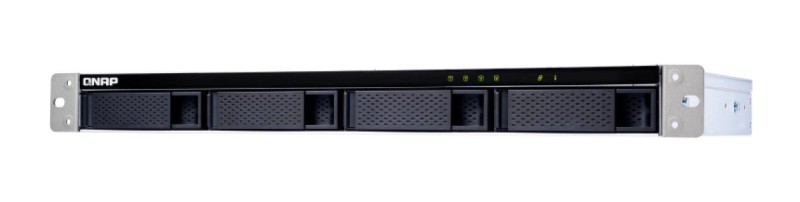 QNAP TL-R400S storage drive enclosure HDD/SSD enclosure Black, Grey 2.5/3.5